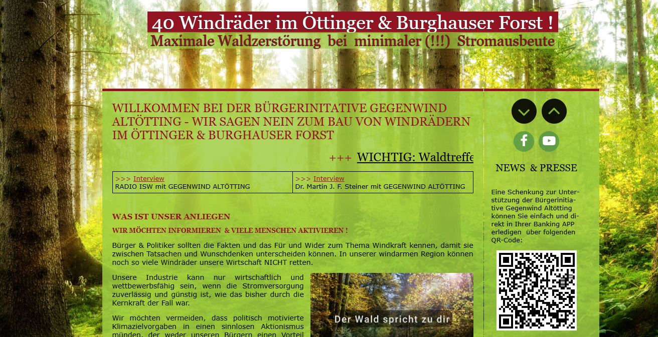 Bürgerinitiative “Gegenwind Altötting”